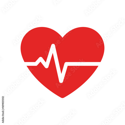 Heart Rate Monitor Icon Healthcare, Medical, Cardiology, Pulse, Health