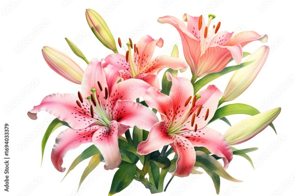 Obraz premium Lilys lily blossom flower.