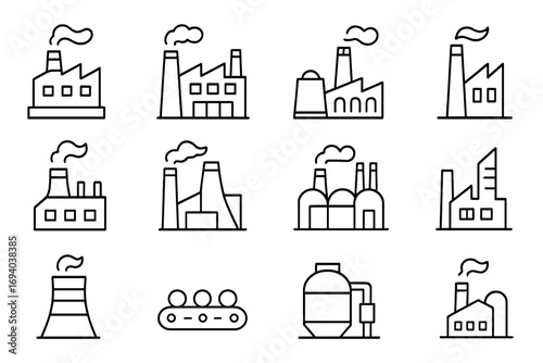 Eye line icon pack. Outline signs for graphic and web design. Vision, look, see concepts. Eyeball symbol for apps, adverts, cards. Vector illustration pictogram collection.