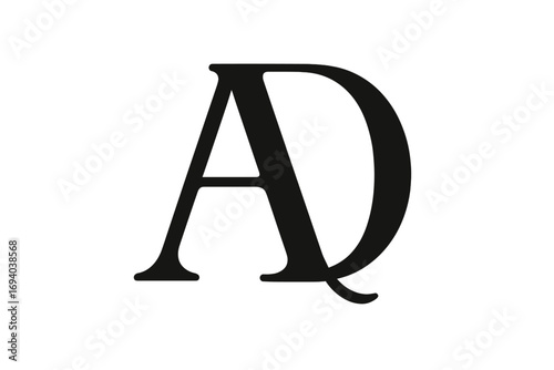 Elegant letter BC monogram serif logo design, stylish vector illustration with transparent background, sophisticated alphabet initials, classic vintage emblem, ordered set