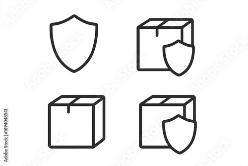 Minimalistic plane airplane symbol for web and graphic design, apps, banners, social networks, cards, vector cartoon illustration with transparent background, flying aircraft icon