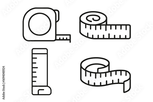 Pyramid set of thin editable stroke icons, perfect for web, books, cards, apps, vector cartoon illustration, transparent background, ordered design elements, versatile usage