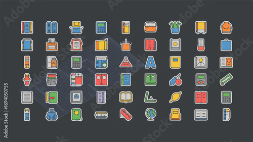 Editable Stroke Line Icons Farming, Agriculture, and Rural Life