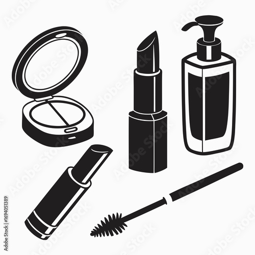 Cosmetic items makeup application tools lipstick mascara wand