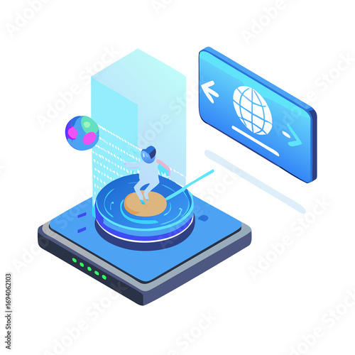 Wallpaper Mural tablet pc with media player Torontodigital.ca