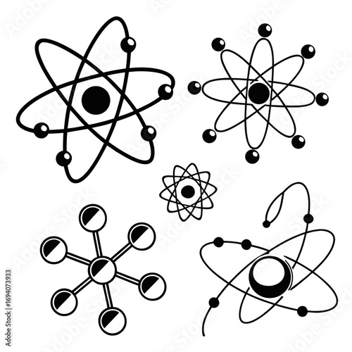 Atomic and molecular structures molecule science