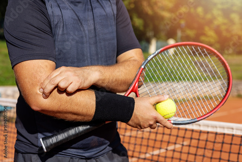 Photography tennis elbow
