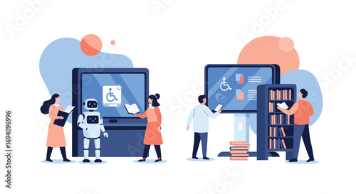 Exploring digital library services and inclusive technology for enhanced user experiences and accessibility