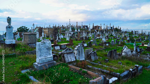 Photography Waverley Cemetery in the Bondi to Coogee walk
