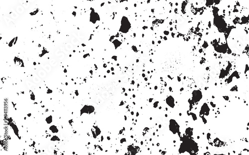 High contrast abstract background with black amorphous shapes on white for modern design and artistic presentation ideas and texture overlay