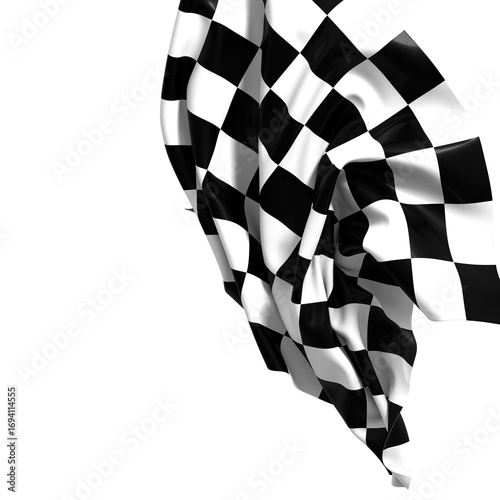 The checkered flag waves in...