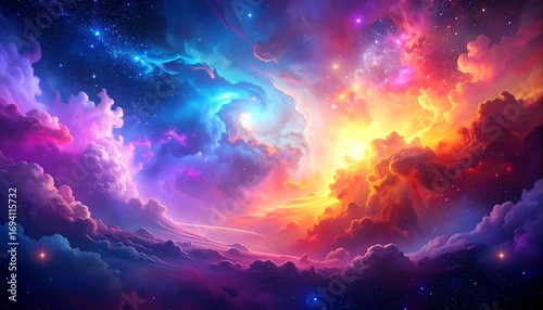 Colorful celestial cloudscape (8)