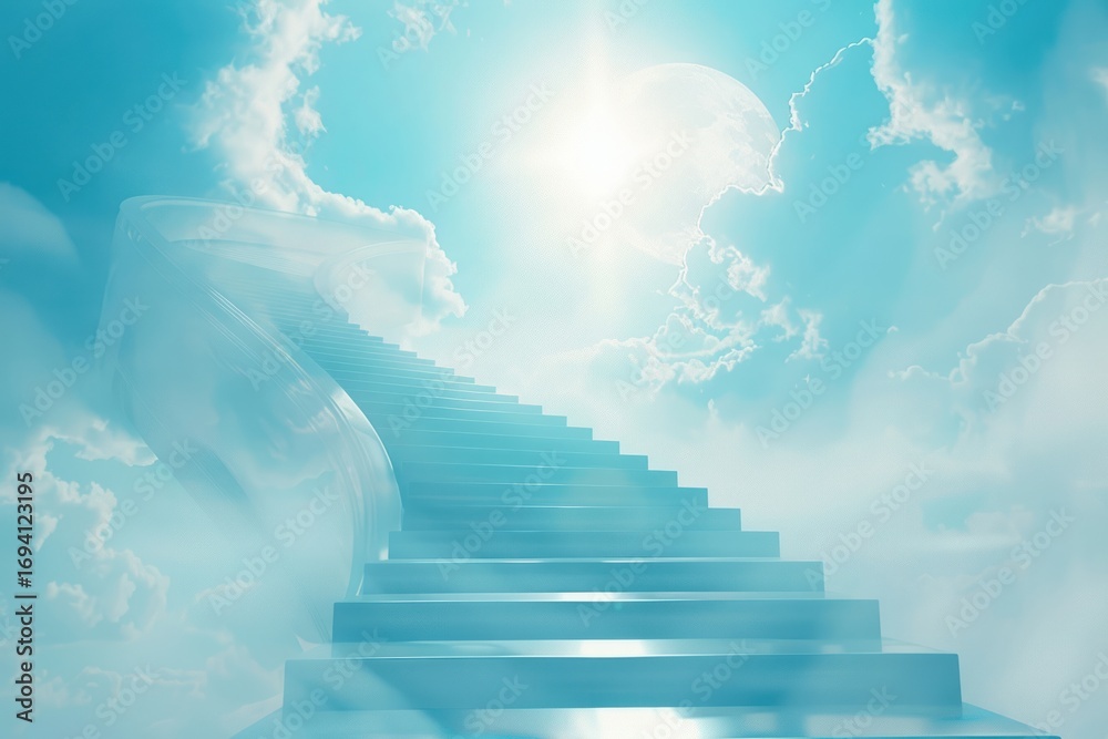 Fototapeta premium Heaven sky architecture backgrounds.