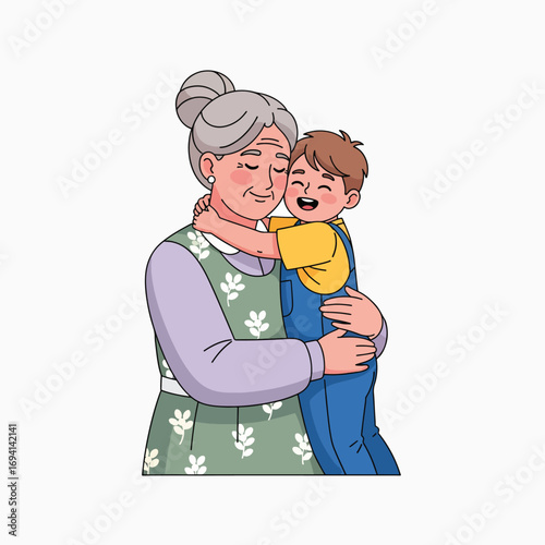 Generations United in a Tender Embrace of Love and Joy