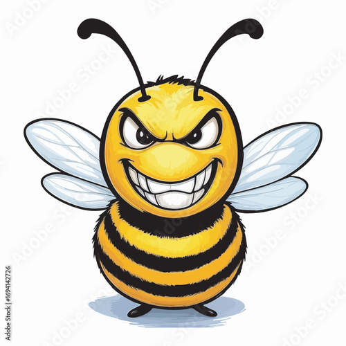 bee and honey