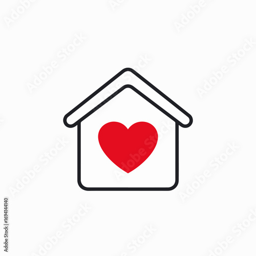 The Symbol of Home and Love Represents the Comfort and Safety of a Cherished Dwelling