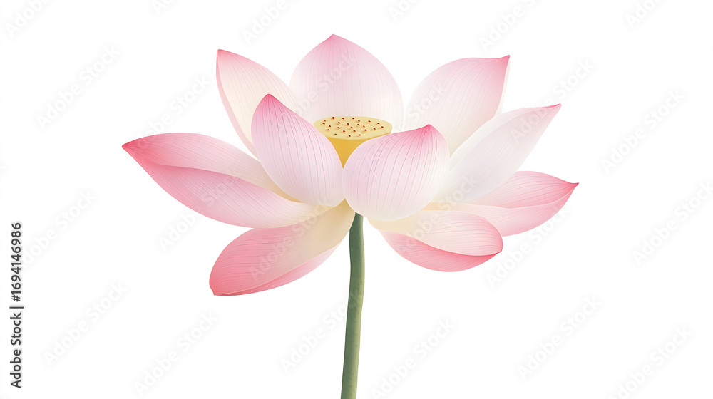 Fototapeta premium Lotus Illustration