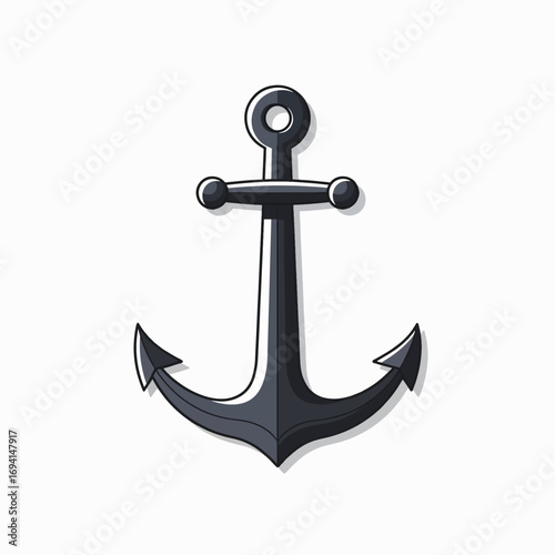 Naval Anchor Symbolizing Maritime Tradition and Sea Exploration Adventure