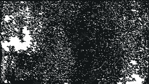 Seamless horizontal crack pattern featuring weathered decay and grunge damage, abstract black and white texture for minimal backgrounds and antique design projects