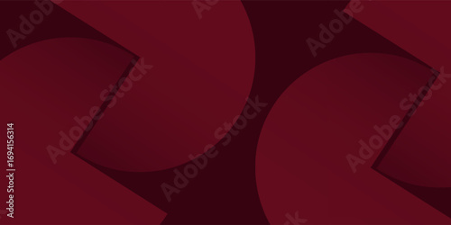 Asbtract circles burgundy with dark burgundy background.