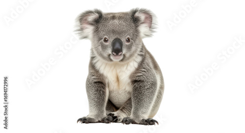 Fotografía Isolated Koala Sitting