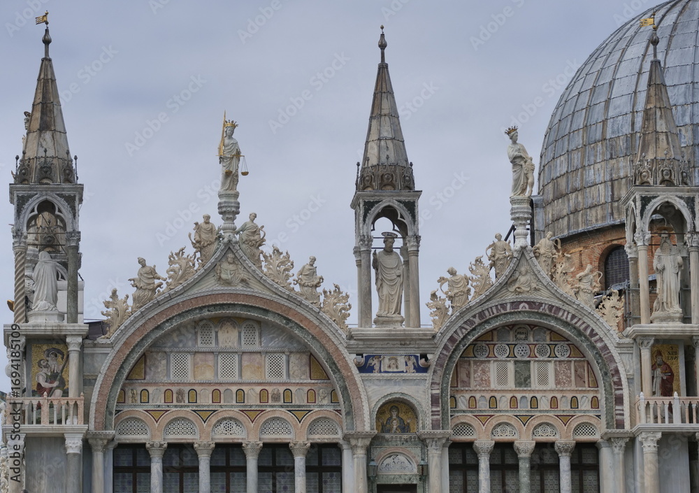 Naklejka premium San Marco basilic in Venice, Veneto, Lombardy