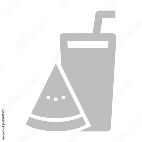 Watermelon juice icon