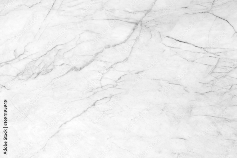 Fototapeta premium White marble background or texture and copy space, horizontal shape