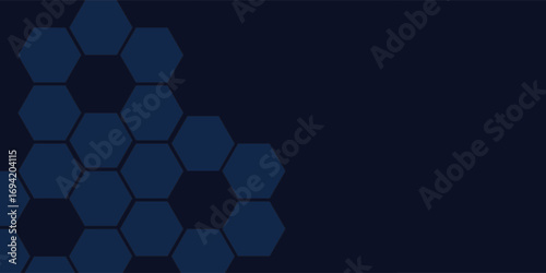 Blue black abstract background geometry shine and layer element vector for presentation design. Suit for business, corporate, institution, party, festive, seminar, and talks