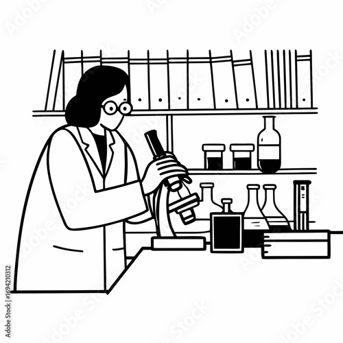 scientist in laboratory