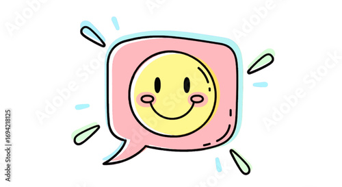 This image features a cheerful and friendly emoji, perfect for conveying positive emotions and engagement