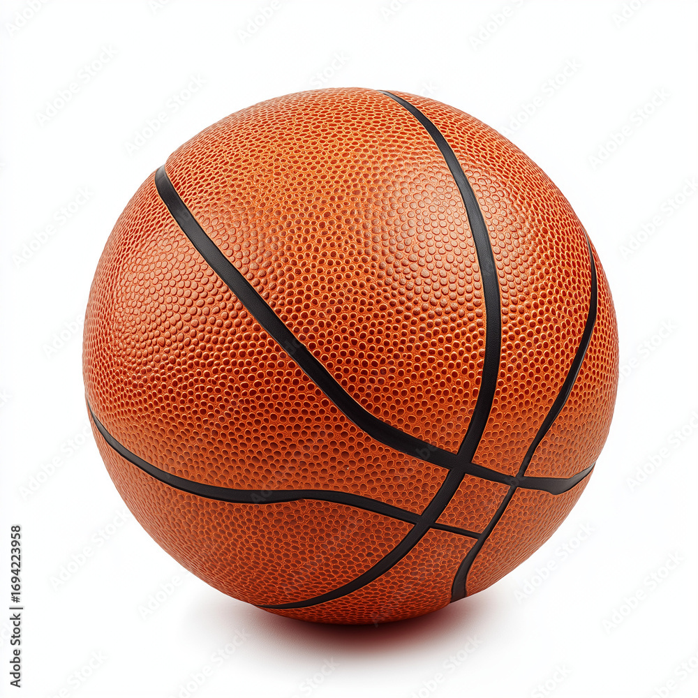 Obraz premium basketball isolated on white