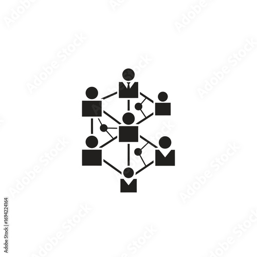 Business Network Collaboration Teamwork.