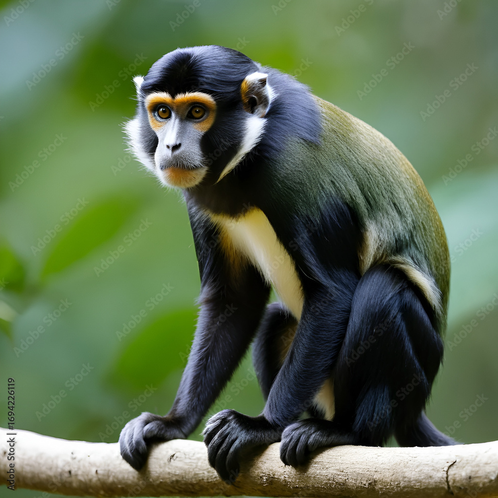 Obraz premium De Brazza's Monkey