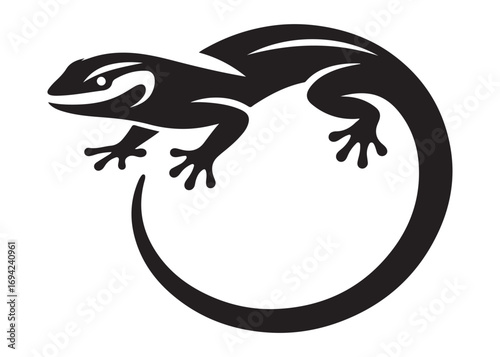 lizard logo silhouette vector, lizard silhouette vector illustration, gecko silhouette vector design, house lizard vector silhouette, gecko lizard logo silhouettes vector on white background. 