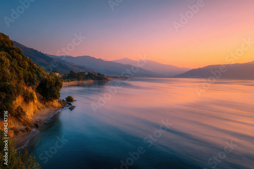 experience tranquil beauty of summer sunsets on greek coast essence of nature splendor