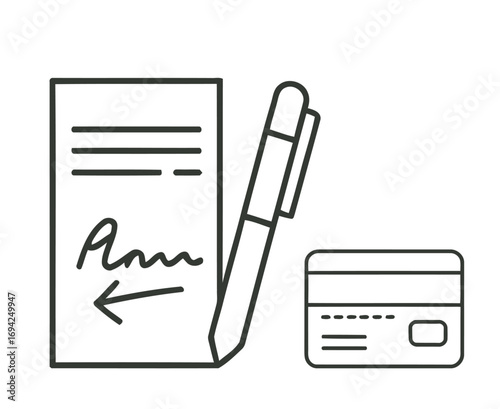 Sign up now with a pen and card, easy payment and registration for success