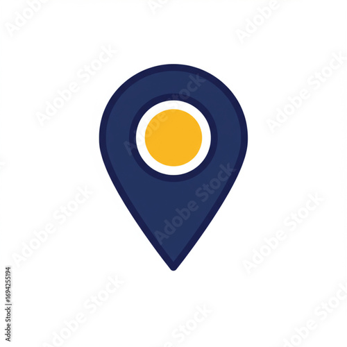 Modern Location Pin Icon Navigate with Ease