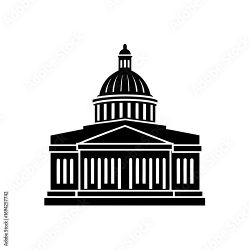 usa government office building with marble exterio