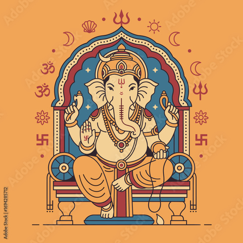 Ganesha blessings divine wisdom prosperity and new beginnings