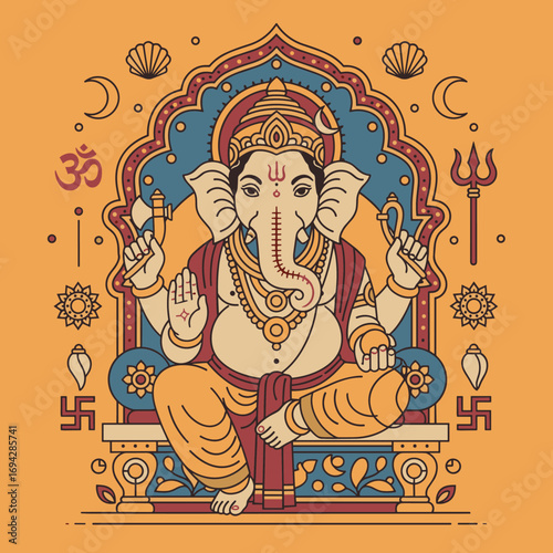 Ganesha blessings divine wisdom prosperity and new beginnings