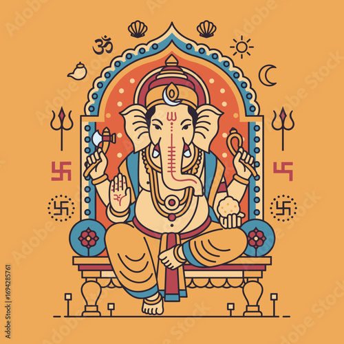 Ganesha blessings divine wisdom prosperity and new beginnings