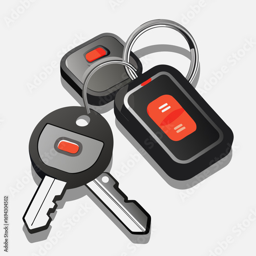 car key with remote control