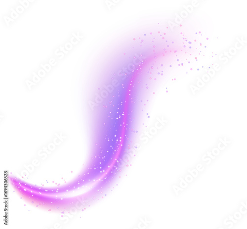 Purple Neon Wave