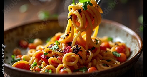 Sorrentinos from Argentina served authentically on a plate
