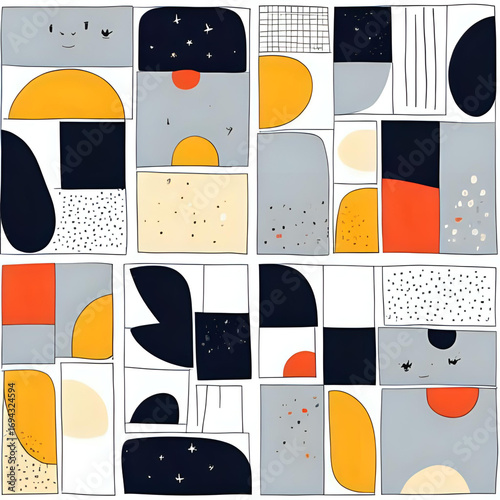 seamless geometric pattern