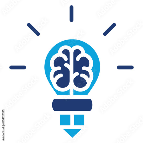 Design Thinking  Mixed color icon