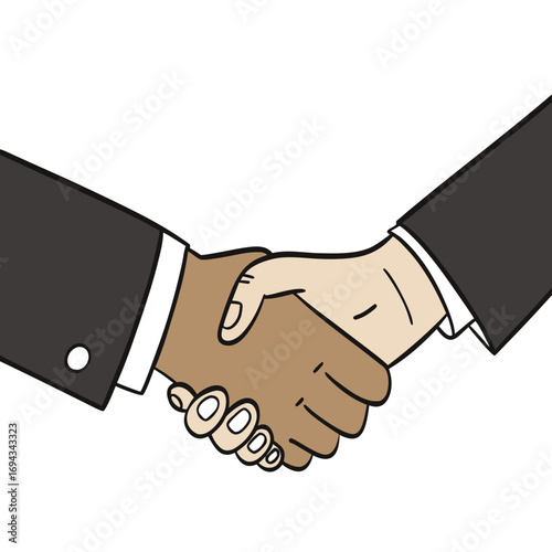 Icon of a handshake between two people