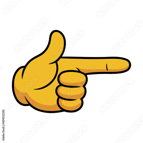 backhand index pointing right emoji icon