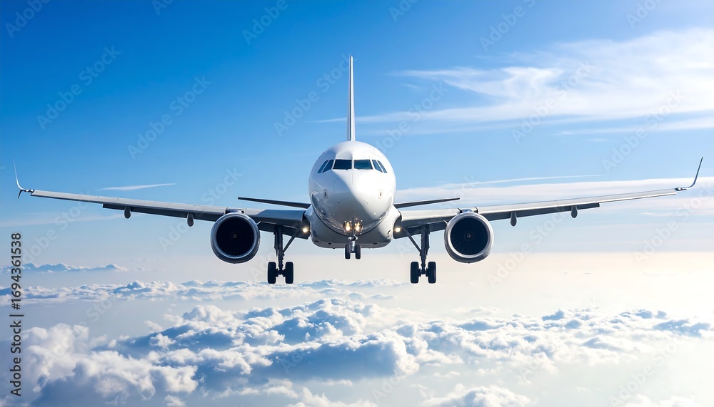 Obraz premium airplane in the sky